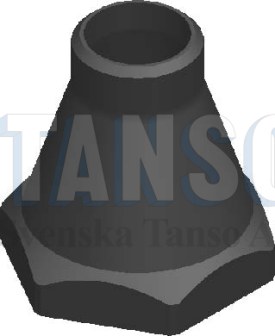 Water nozzle - 30° - lower